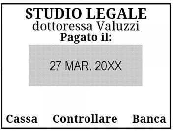 Trodat Classic Datario con piastra 2910/P02