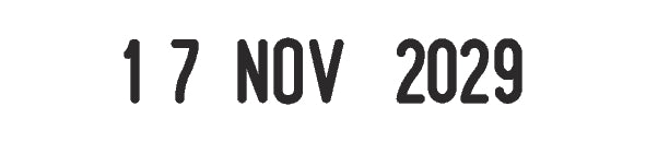 Trodat Classic Datario 1020