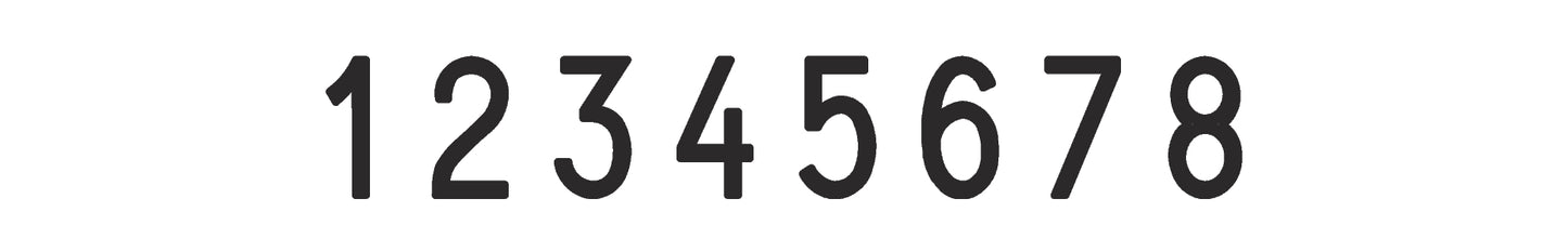 Trodat Classic 15158 Numeratore - 15 mm - 8 colonne