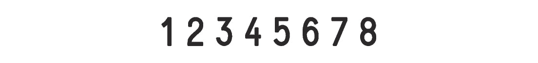 Trodat Classic 1558 Numeratore - 5 mm - 8 colonne