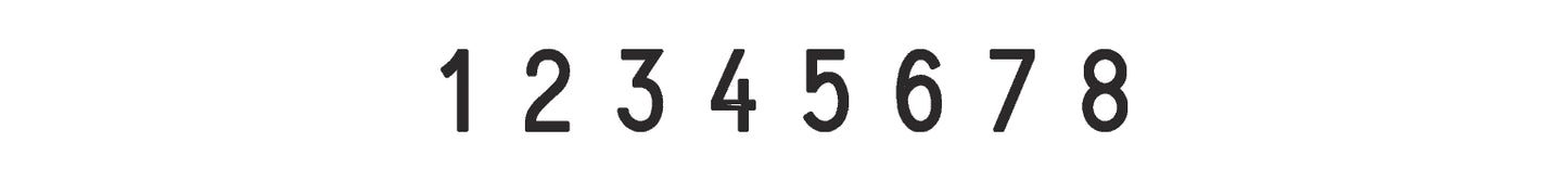 Trodat Classic 1578 Numeratore - 7 mm - 8 colonne