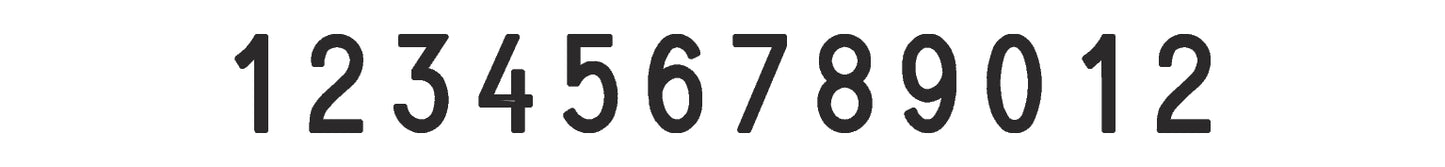 Trodat Classic 15912 Numeratore - 9 mm - 12 colonne