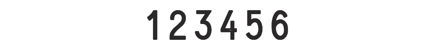 Trodat Classic 1596 Numeratore - 9 mm - 6 colonne