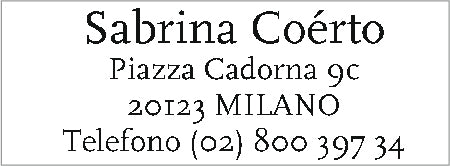 Piastra di Testo per Trodat Printy 4911 - 38 x 14 mm - 3 righe