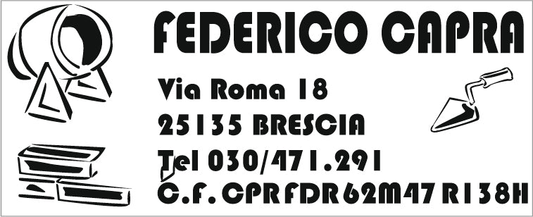 Piastra di Testo per Trodat Printy 4914 - 64 x 26 mm - 6 righe