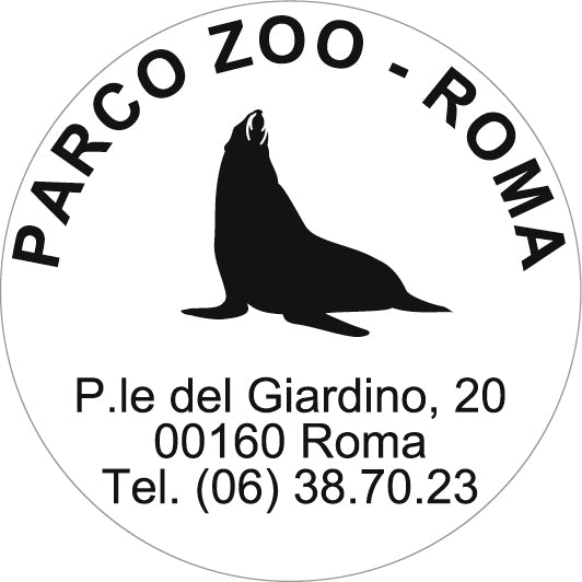 Piastra di Testo per Trodat Professional 52045 - 40 mm Ø - 6 righe