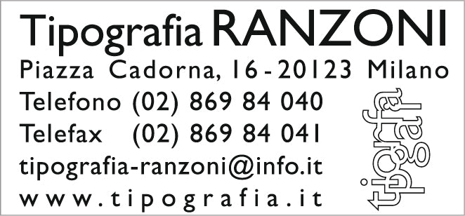 Piastra di Testo per Trodat Professional 5204 - 56 x 26 mm - 6 righe