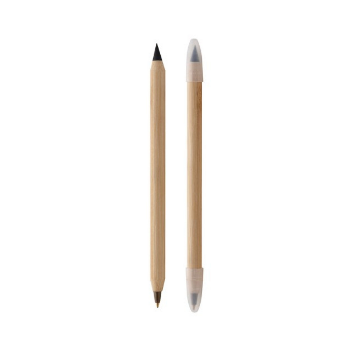 Due in Uno - Matita Inesauribile e Penna a Sfera in Bamboo (50 pz)