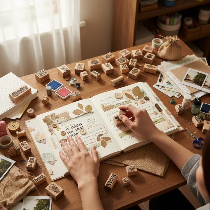 Timbri per hobby e scrapbooking: spunti originali