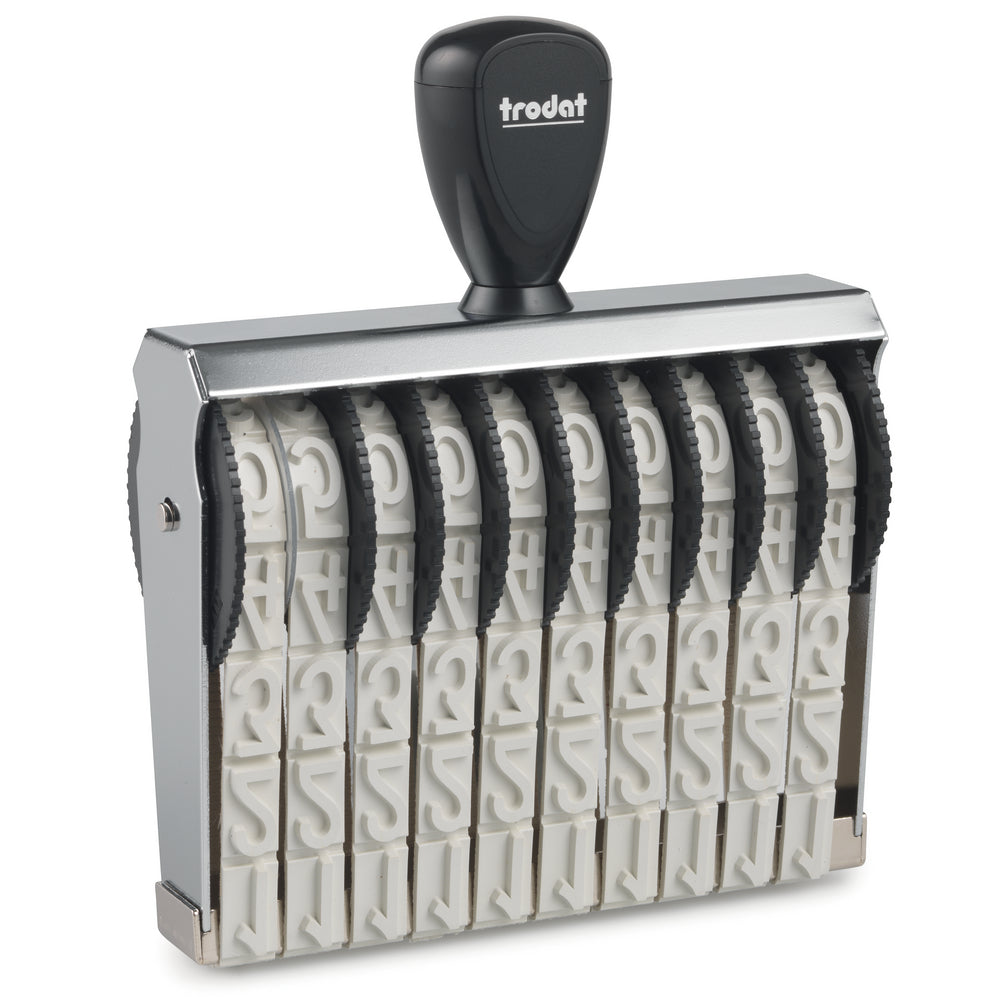 Trodat Classic 151810 Numeratore - 18 mm - 10 colonne