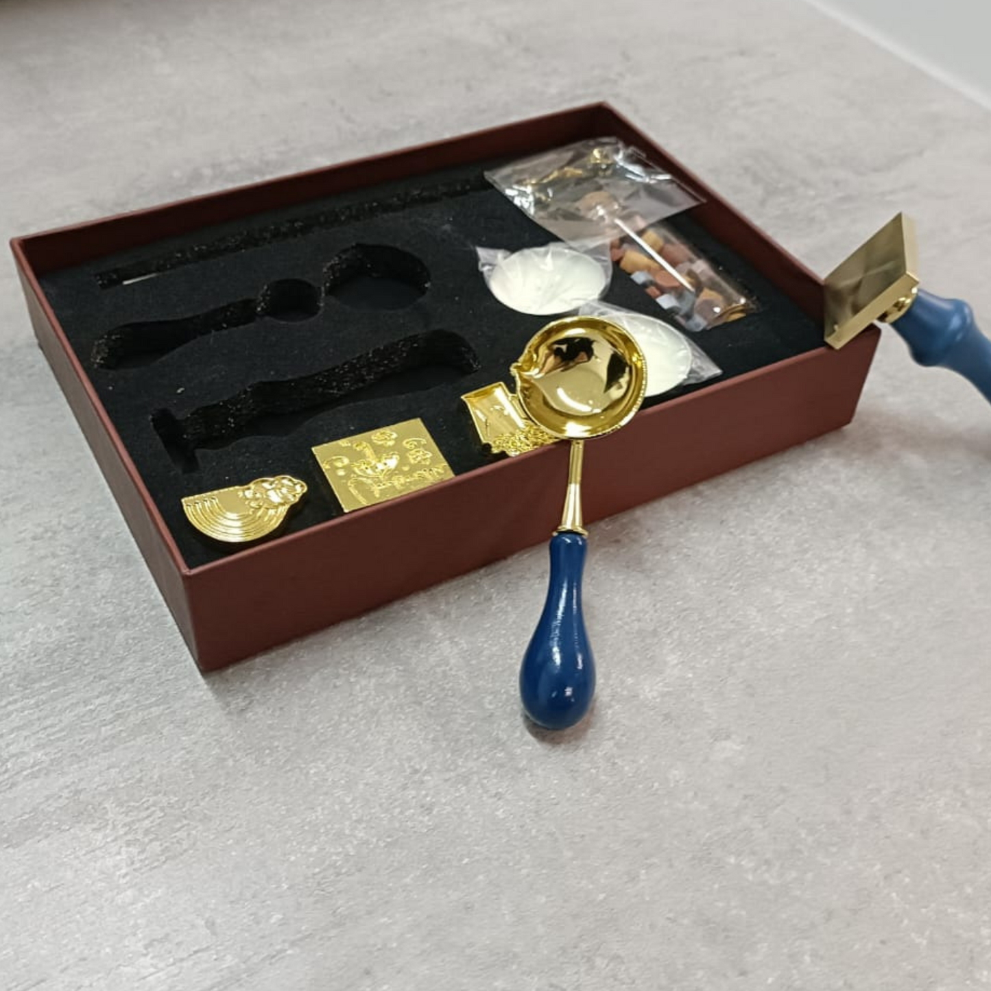 set-per-sigillo-ceralacca-blu
